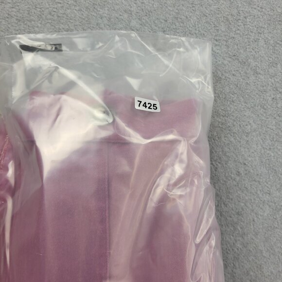 Habitat Skirt Womens Size Small Pink 100% Cotton Maxi‎ Back Slit - Picture 9 of 9